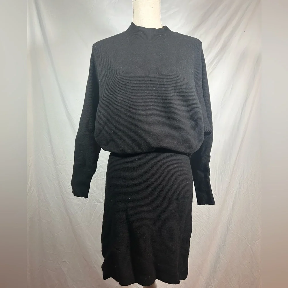 Just Female Home Knit Sweater Dress Black 
Small - Picture 3 of 9